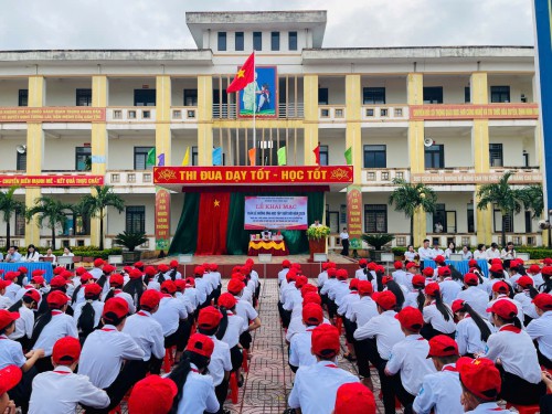 TRƯỜNG THCS VŨNG ÁNG HƯỞNG ỨNG TUẦN LỄ HỌC TẬP SUỐT ĐỜI NĂM HỌC 2026 - 2027.